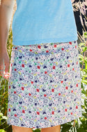 Womens,Skirts,Skirt,Print,Prints,Printed,Blue,White,Bright,Comfy,Comfortable,Colourful,Spring,Summer,Limited,Mistral