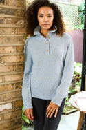 Womens,Knitwear,Jumpers,Jumper,Blue,LightBlue,Bright,Comfy,Comfortable,Colourful,Spring,Summer,Limited,Mistral