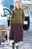 Womens,Knitwear,Jumpers,Jumper,Green,Brown,Bright,Comfy,Comfortable,Colourful,Spring,Summer,Limited,Mistral