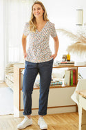 Womens,Trousers,Trouser,Chambray,Denim,Indigo,IndigoWash,Bright,Comfy,Comfortable,Colourful,Spring,Summer,Limited,Mistral