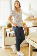 Womens,Trousers,Trouser,Chambray,Denim,Indigo,IndigoWash,Bright,Comfy,Comfortable,Colourful,Spring,Summer,Limited,Mistral