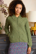 Womens,Knitwear,Cardigan,Cardigans,Cardi,Cardis,Green,Bright,Comfy,Comfortable,Colourful,Spring,Summer,Limited,Mistral