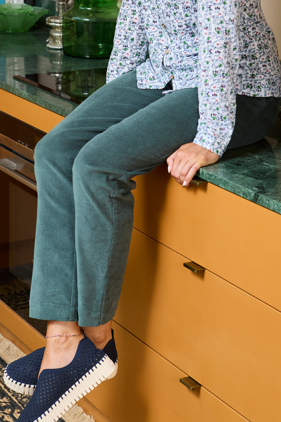 Womens,Trousers,Trouser,Cord,Corduroy,Green,Bright,Comfy,Comfortable,Colourful,Spring,Summer,Limited,Mistral