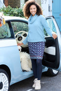 Womens,Knitwear,Jumpers,Jumper,Blue,LightBlue,Bright,Comfy,Comfortable,Colourful,Spring,Summer,Limited,Mistral