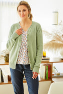 Womens,Knitwear,Cardigan,Cardigans,Cardi,Cardis,Green,Bright,Comfy,Comfortable,Colourful,Spring,Summer,Limited,Mistral