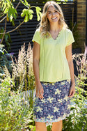 Womens,Tee,Tees,TShirt,TShirts,Endive,Yellow,Bright,Comfy,Comfortable,Colourful,Spring,Summer,Limited,Mistral