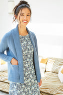 Womens,Knitwear,Cardigan,Cardigans,Cardi,Cardis,EnsignBlue,Blue,Bright,Comfy,Comfortable,Colourful,Spring,Summer,Limited,Mistral