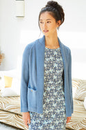 Womens,Knitwear,Cardigan,Cardigans,Cardi,Cardis,EnsignBlue,Blue,Bright,Comfy,Comfortable,Colourful,Spring,Summer,Limited,Mistral