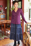 Womens,Shirt,Shirts,Plum,Purple,Bright,Comfy,Comfortable,Colourful,Spring,Summer,Limited,Mistral