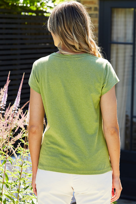 Womens,Tee,Tees,T-Shirt,T-Shirts,Green,Bright,Comfy,Comfortable,Colourful,Spring,Summer,Limited,Mistral