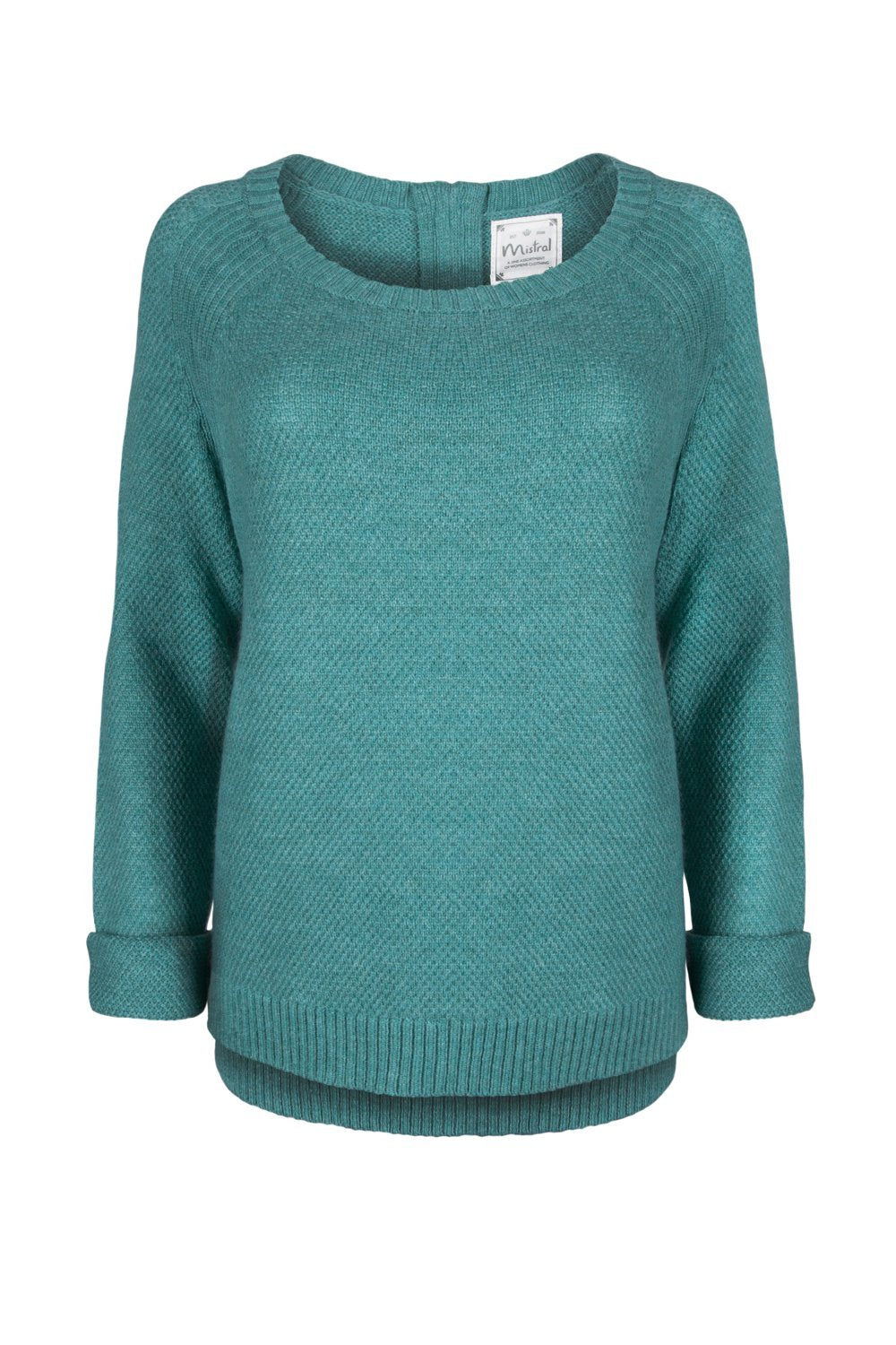 Womens Scrum-Diddly-Umptious Jumper Mineral Blue – Mistral Online