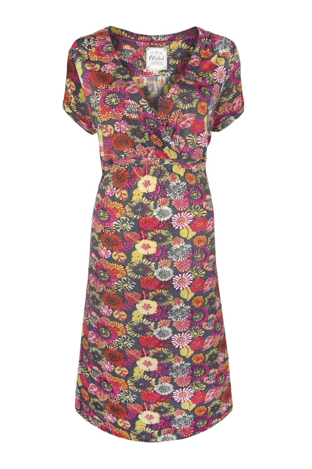 Womens Pink Zinnia Dress | Mistral – Mistral Online