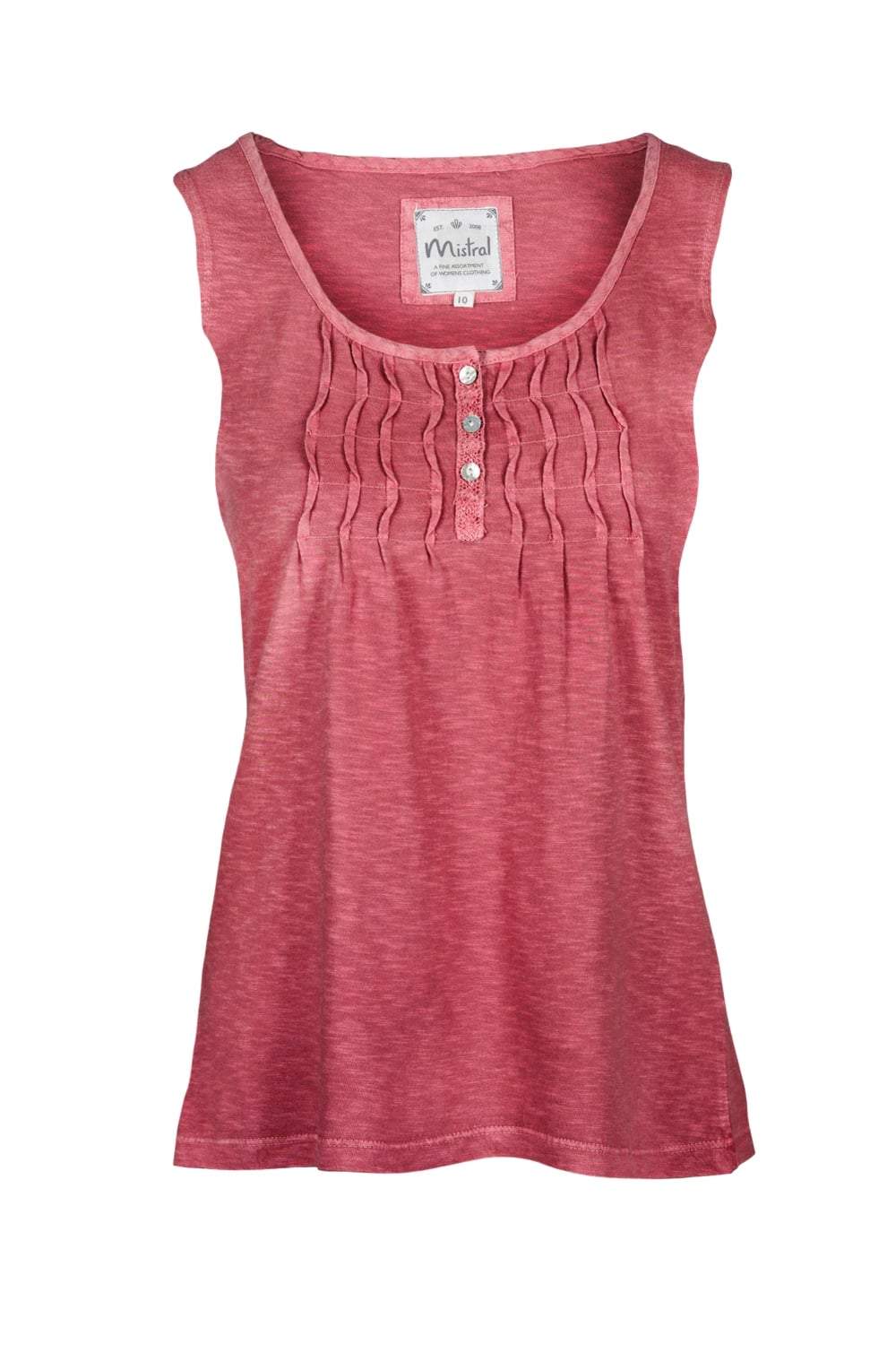 Womens Pink Zesty Vest | Mistral – Mistral Online