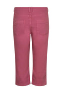 Super Trooper Crop Trousers in Strawberry Ice
