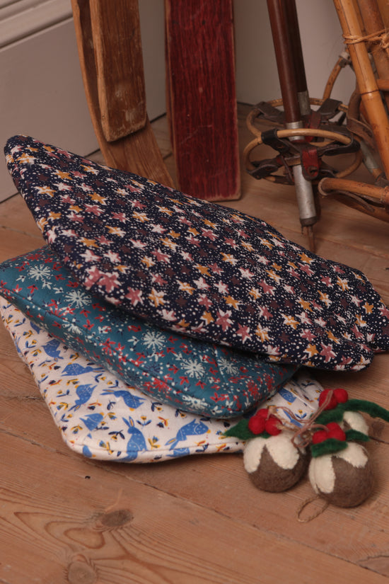 Pretty Snowflake Hot Water Bottle Cover